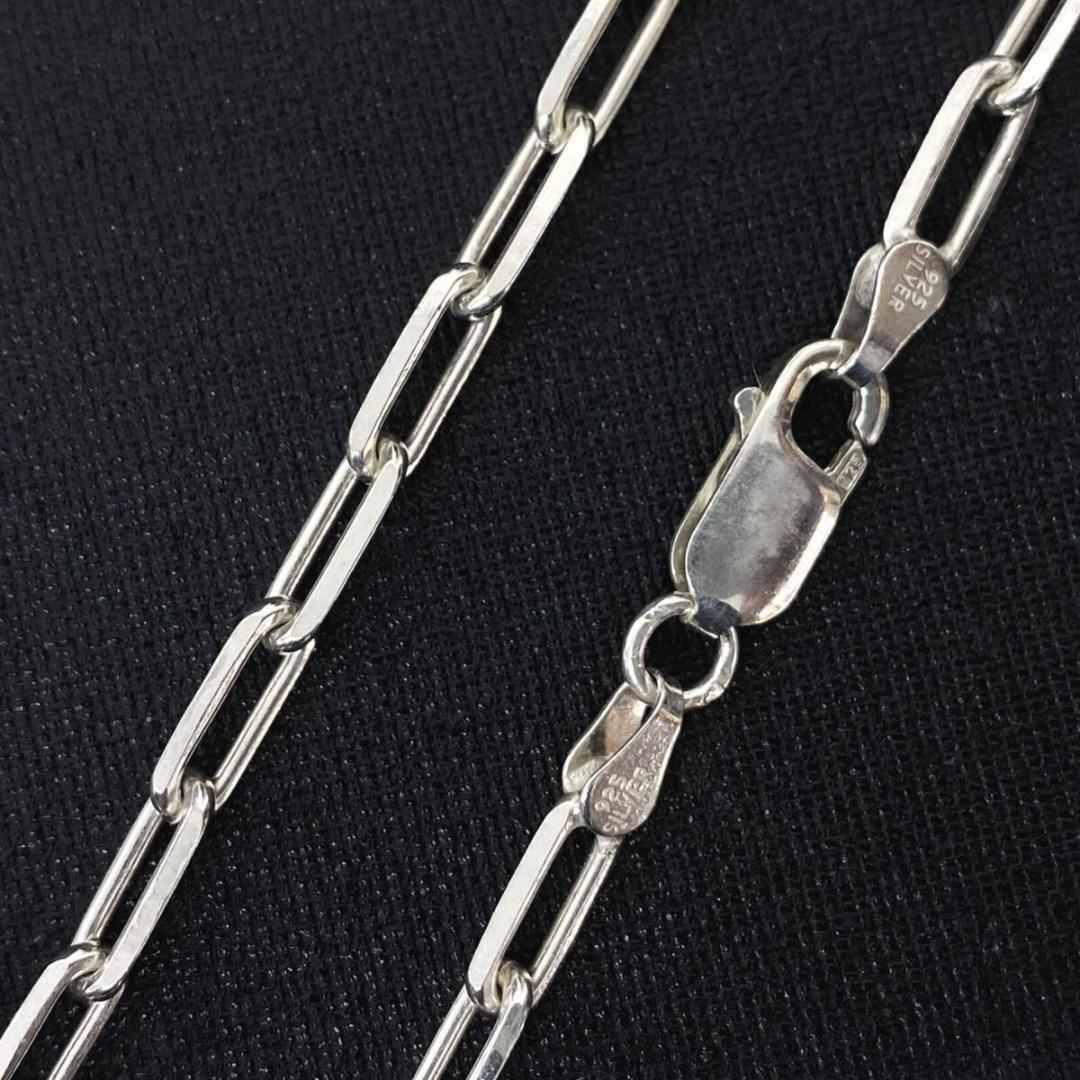 美品 NAVAJO シルバー 925 4mm 太角 チェーンネックレス 60cm - メルカリ