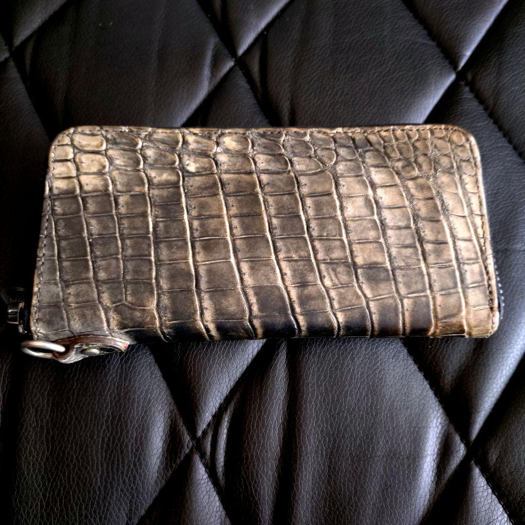 イサムカタヤマバックラッシュクロコダイル墨染め入り江ワニポロサス