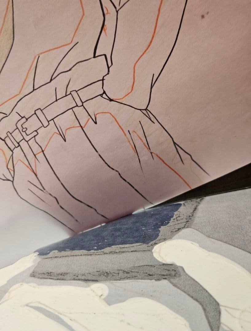 貴重】ドラゴンボール【ヤムチャ】セル画 動画 原画(UV額縁付き)の通販