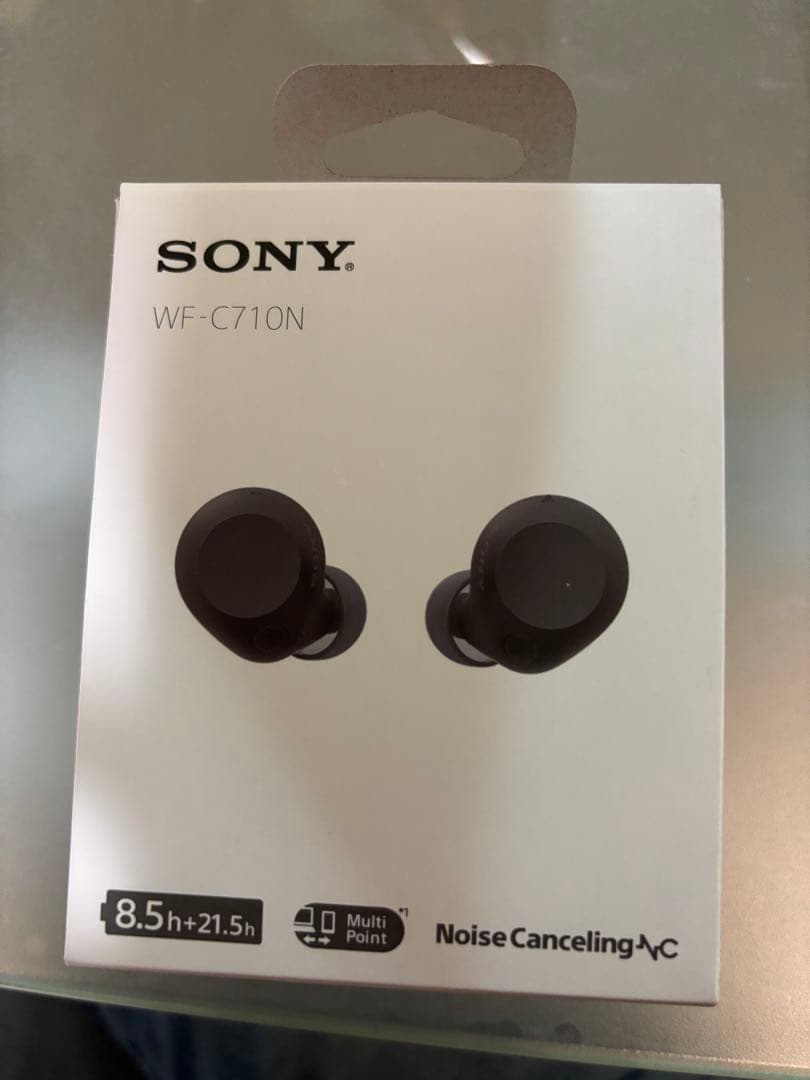 SONY WF-C710N ワイヤレスイヤホン ブラック 新品 - メルカリ