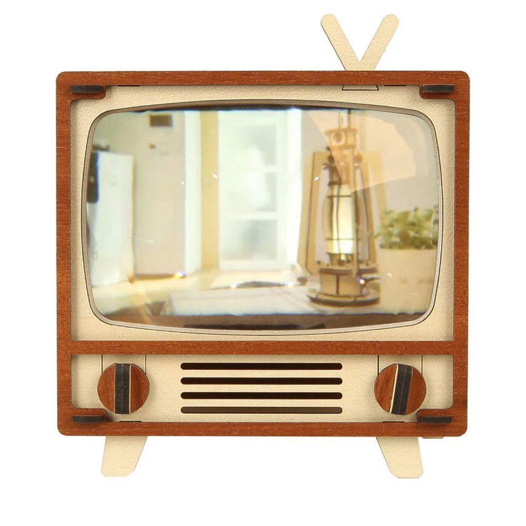 WOODSUM ❤️木製3D パズル スマートフォンテレビDIYキット 大人用