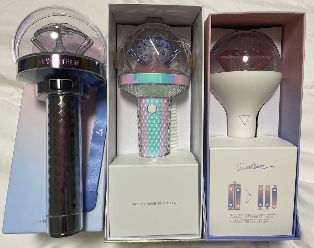 即購入‪◎‬‪‪】SEVENTEEN セブチ ペンライト カラット棒 3種類 - メルカリ‬‬