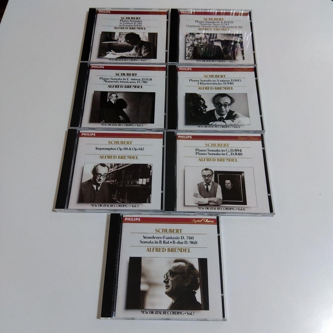 シューベルト ピアノ作品 アルフレッド・ブレンデル 7CD