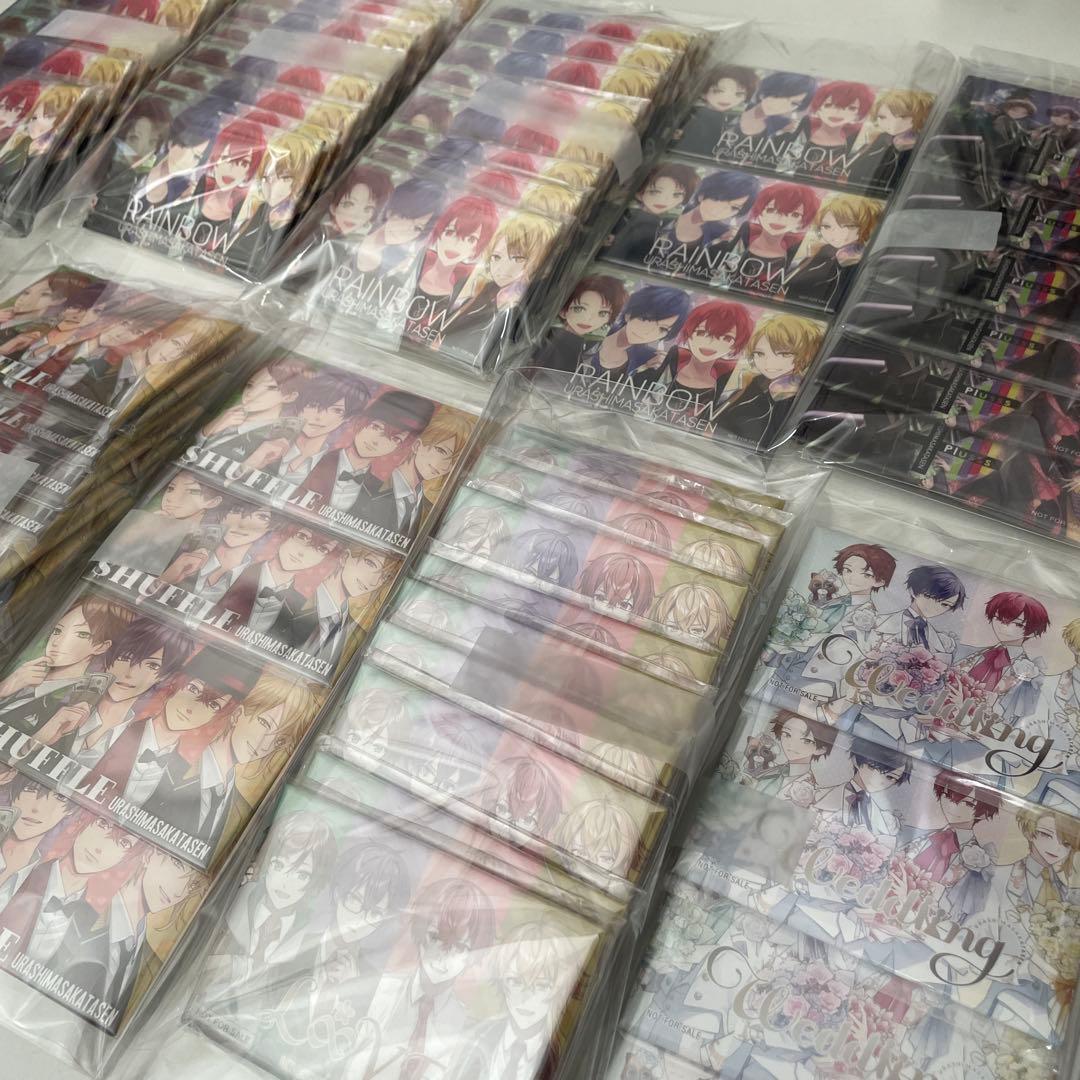 Y55.浦島坂田船 タワレコ 特典 缶バッジ まとめ スクエア セット