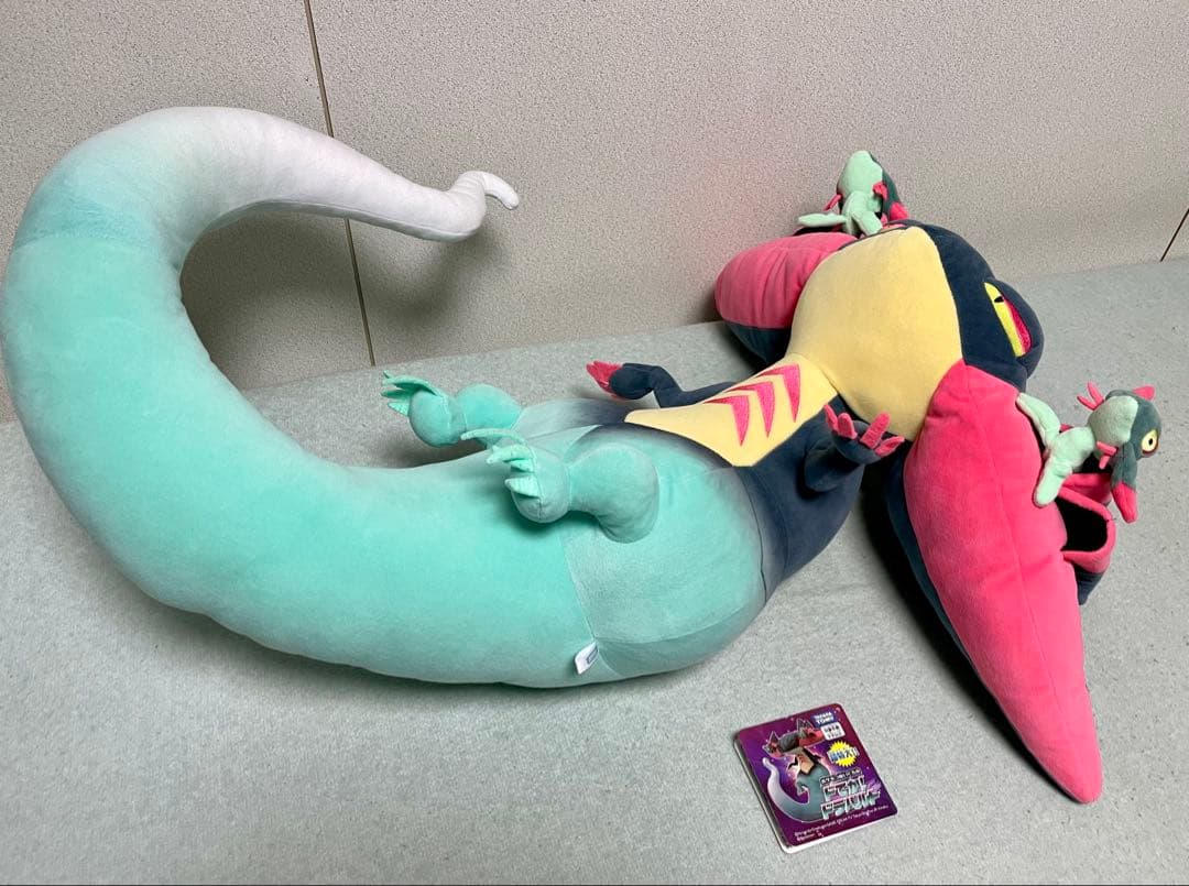 ドでか！ドラパルト ぬいぐるみ　紙タグ有り　タカラトミー　受注生産品　中古