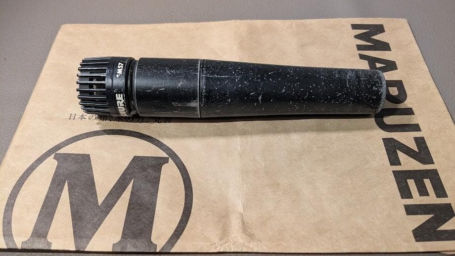 音出し確認済】 SHURE SM57 楽器用 ダイナミックマイク - メルカリ