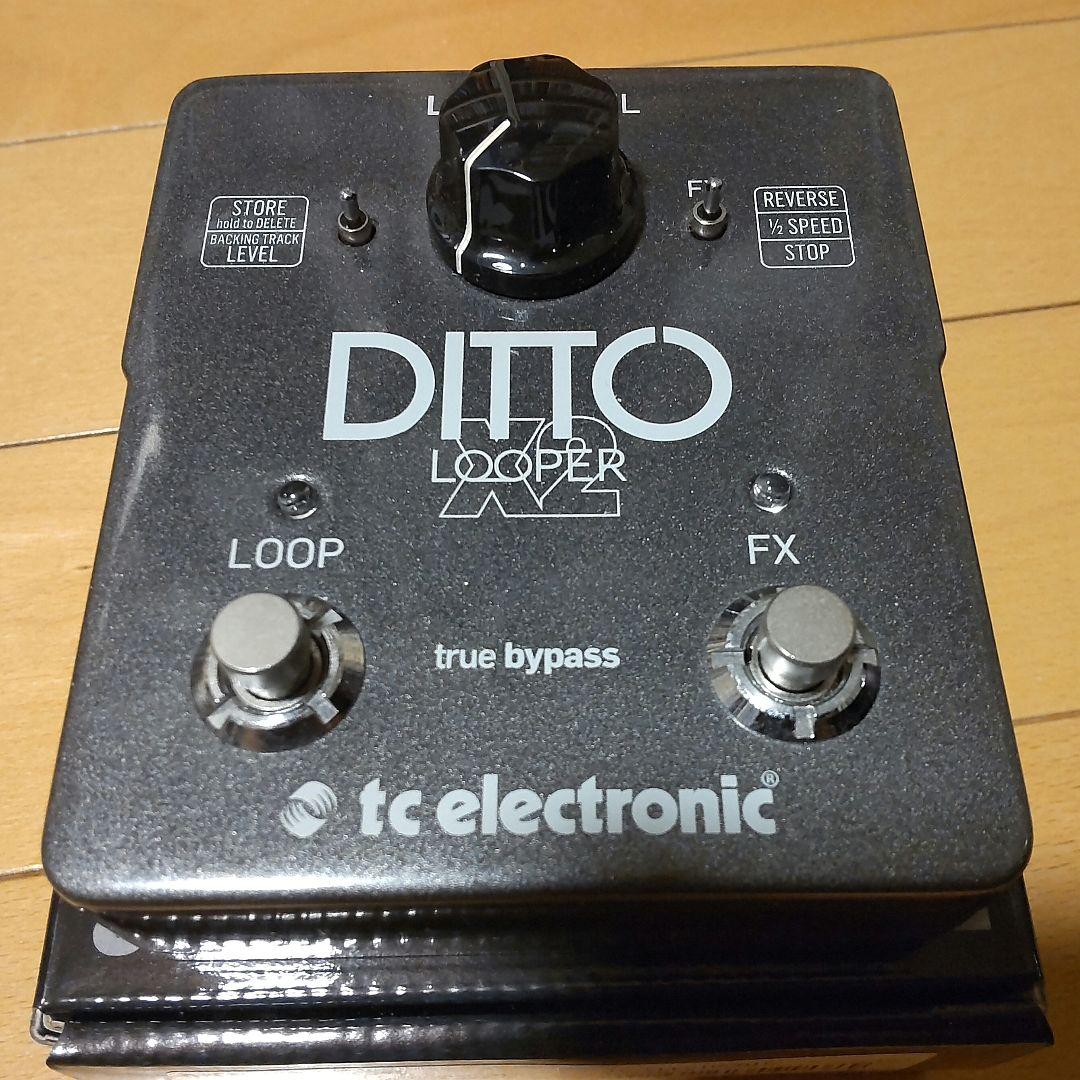【しろ】tc electronic DITTO X2 LOOPER中古良品