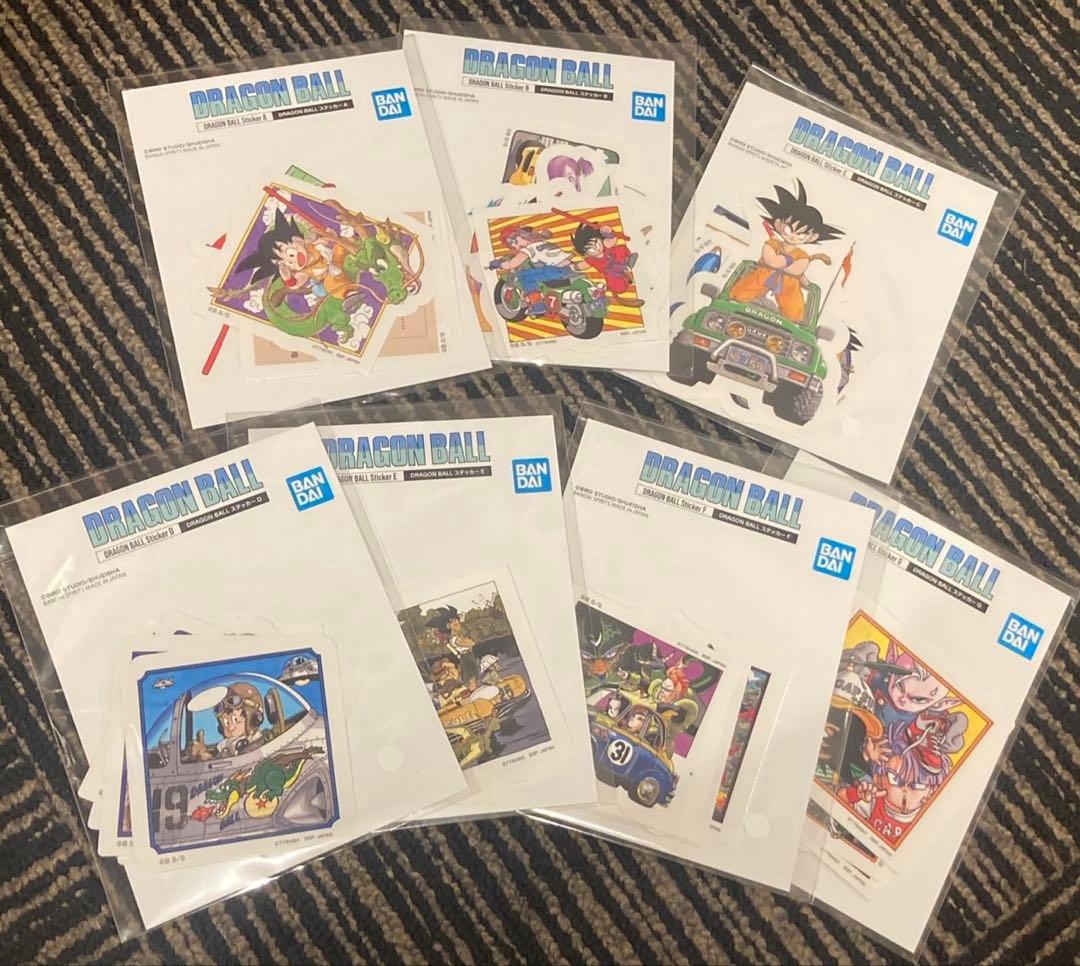 ゲンキダマツリ DRAGON BALL 原作 表紙 ステッカー 全42種 コンプ DRAGON BALL 全42巻セット Double Cover Box／鳥山 明 | 集英社
