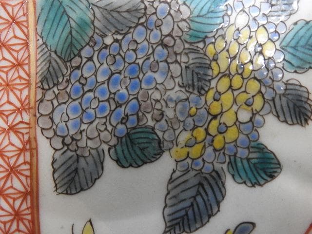 伊万里 色絵輪花皿 MA277 - メルカリ