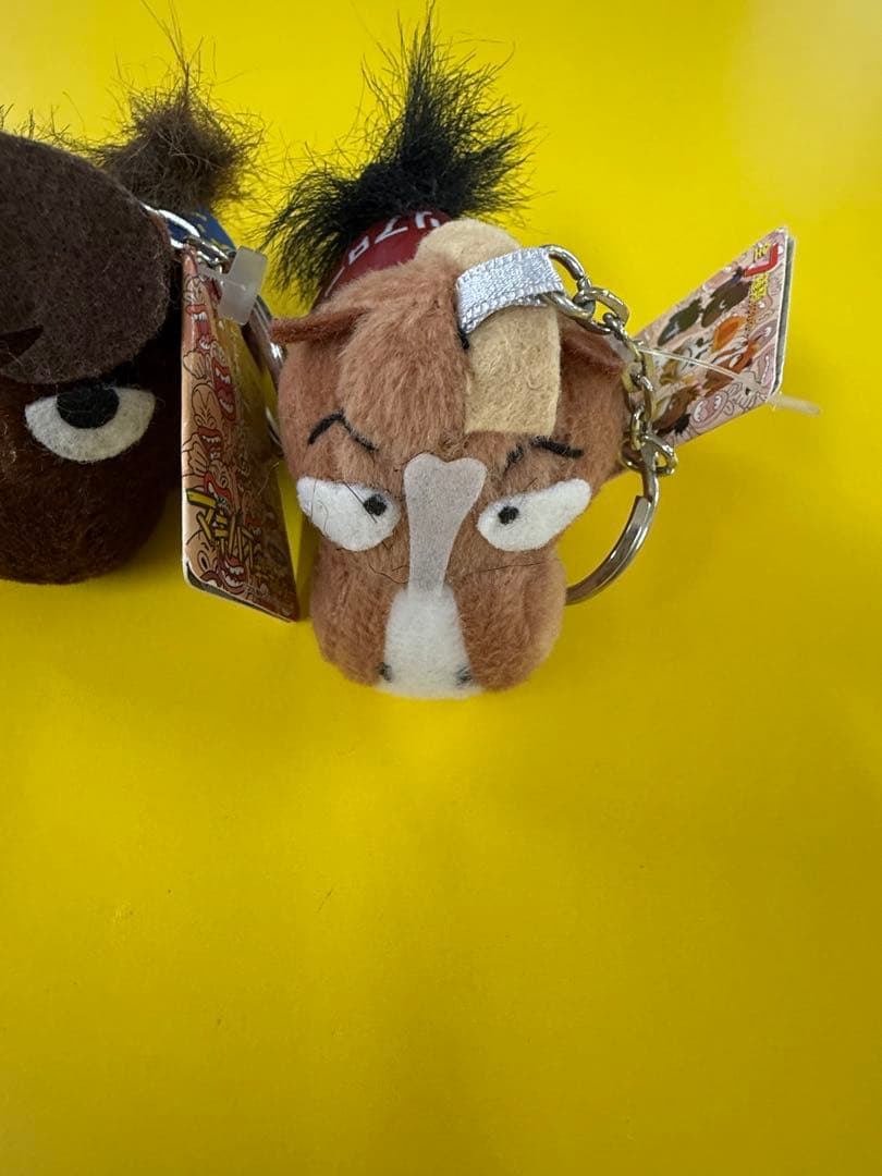 みどりのマキバオー ぬいぐるみマスコットキーホルダー　希少　レトロ