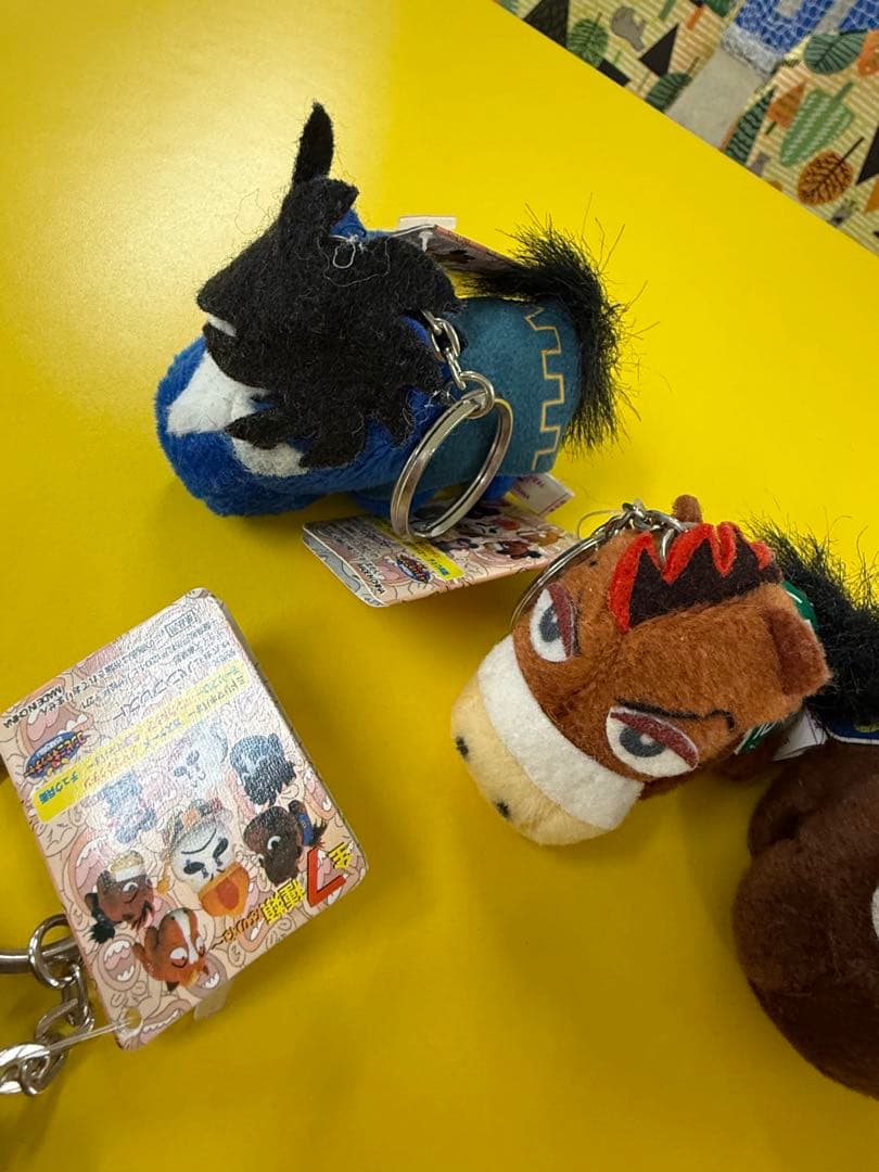 みどりのマキバオー ぬいぐるみマスコットキーホルダー　希少　レトロ