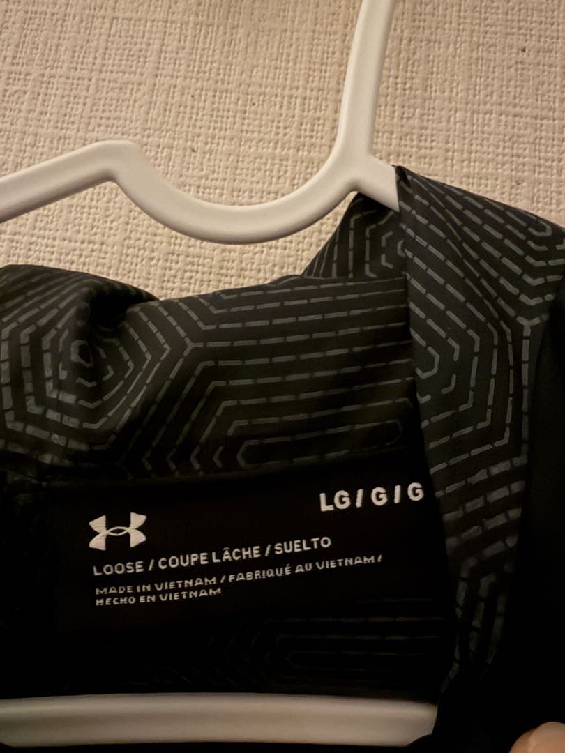 帝京大学ラグビーUnder Armour ネイビー フード付きジャケット LG