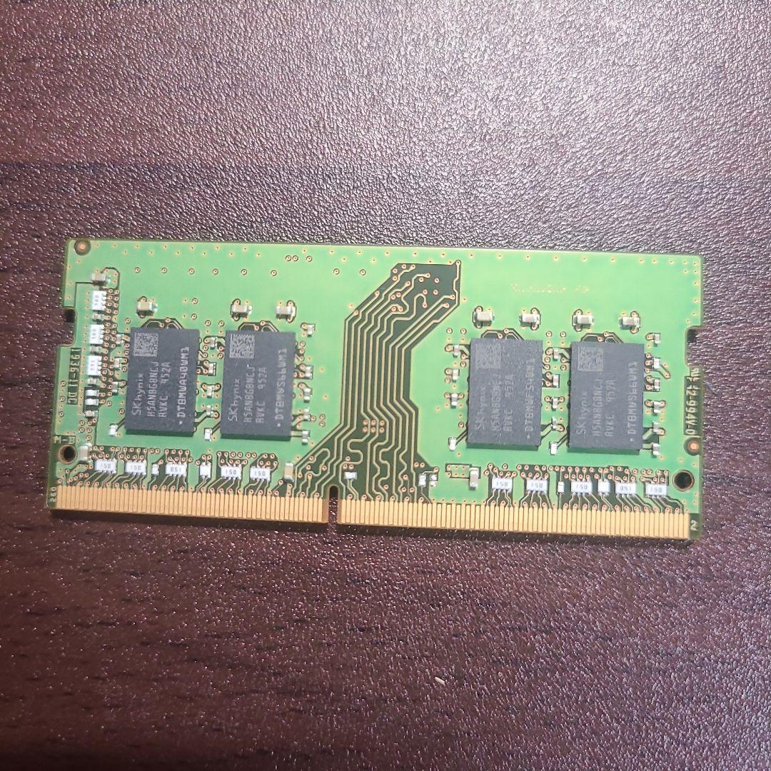SK hynix 8GB DDR4 メモリ 2666MHz ノートパソコン用 - メルカリ