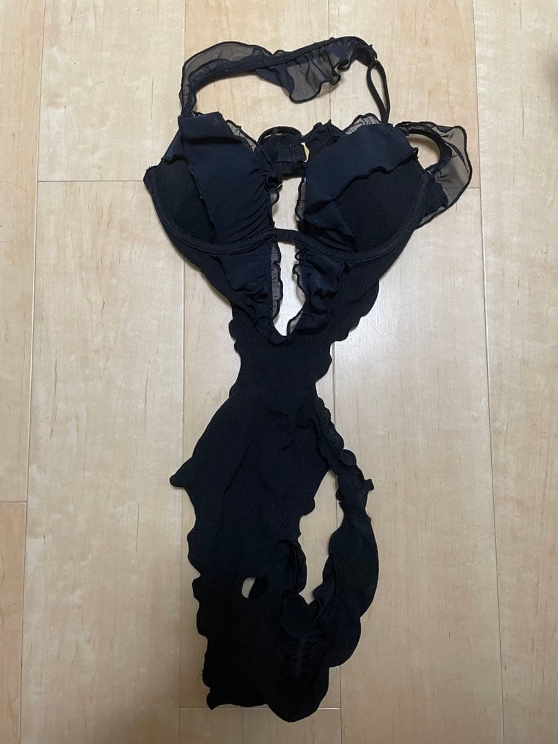 ravijour フリルワンピース 水着