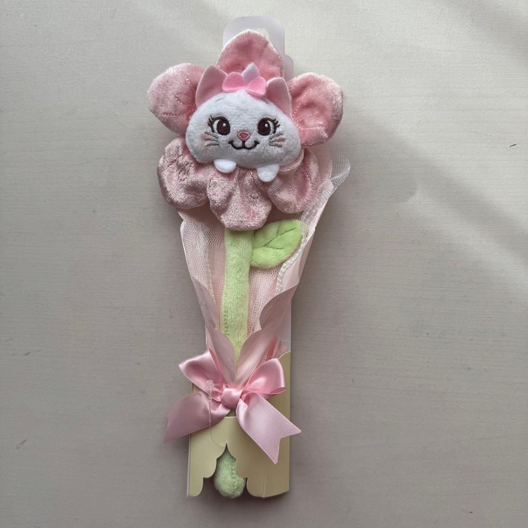 【値下げ商品】新品ディズニーストア　マリー フェイラーバッグ　フラワーぬいぐるみ