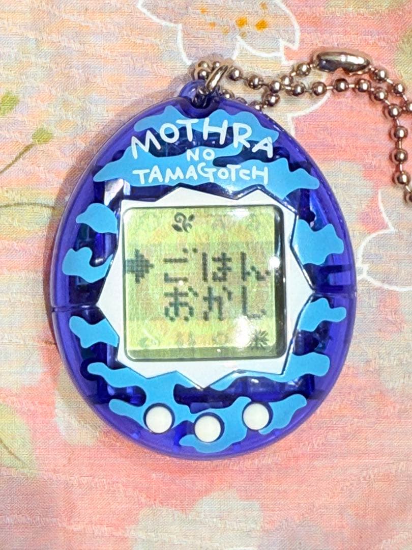 【動作確認済】モスラのたまごっち クリアブルー