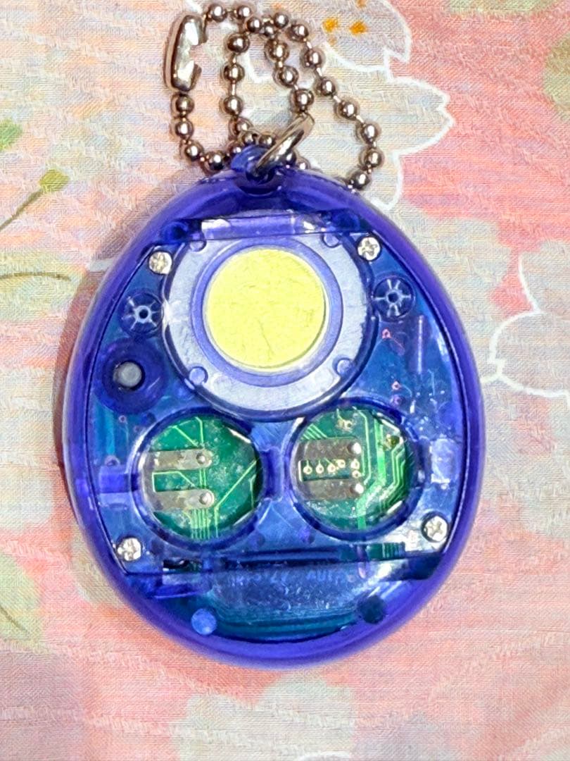 【動作確認済】モスラのたまごっち クリアブルー