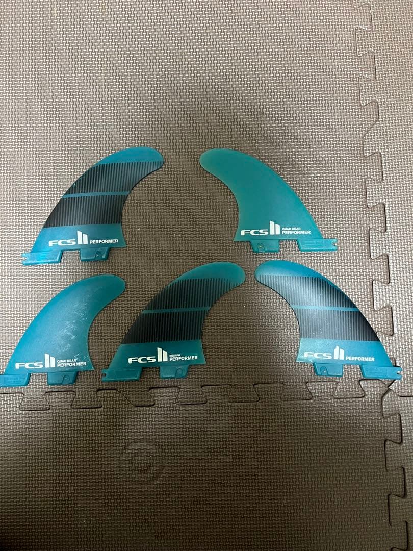 FCS II PERFORMER サーフボードフィン 5枚セット FCS II PERFORMER TRI FIN SET - FCS JAPAN