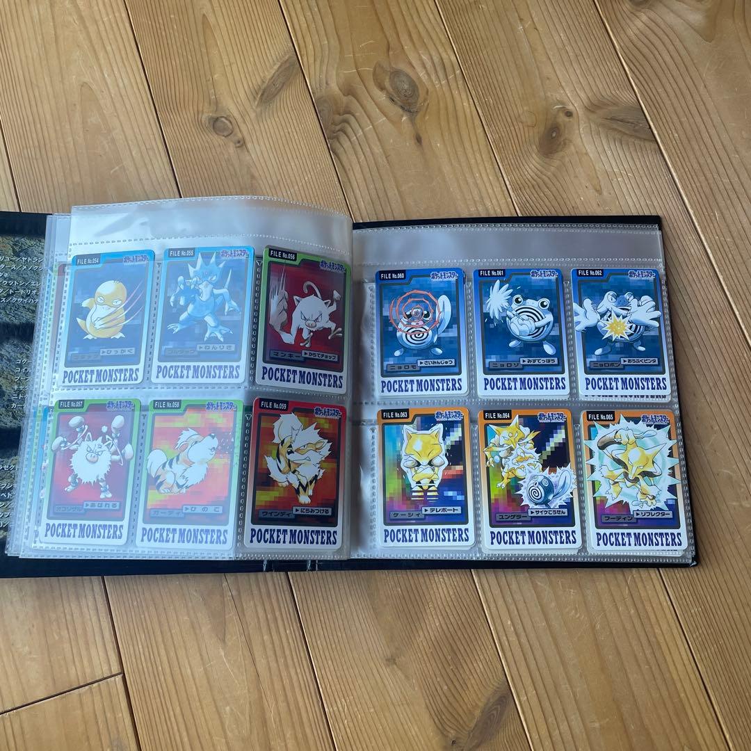 ポケモンカード　カードダス　ファイル　ミュウツー　ゲンガー　ブイズ