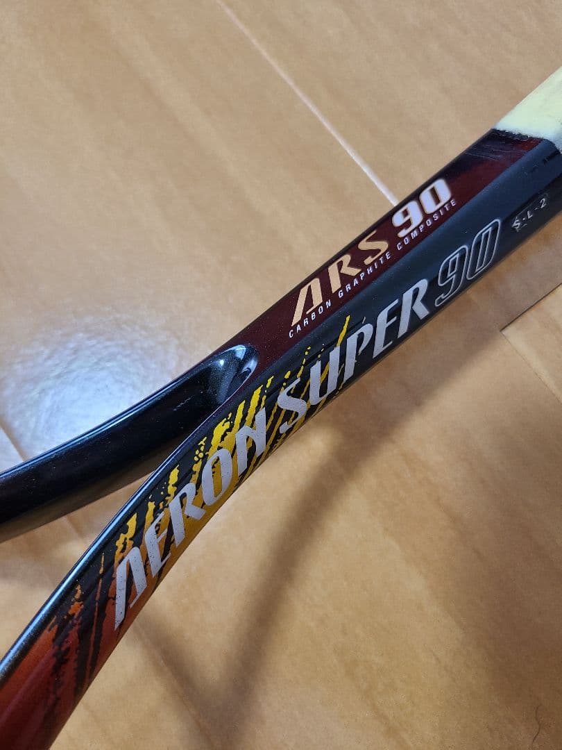 AERON SUPER 90☆SL2 ソフトテニスラケット エアロンスーパー - メルカリ