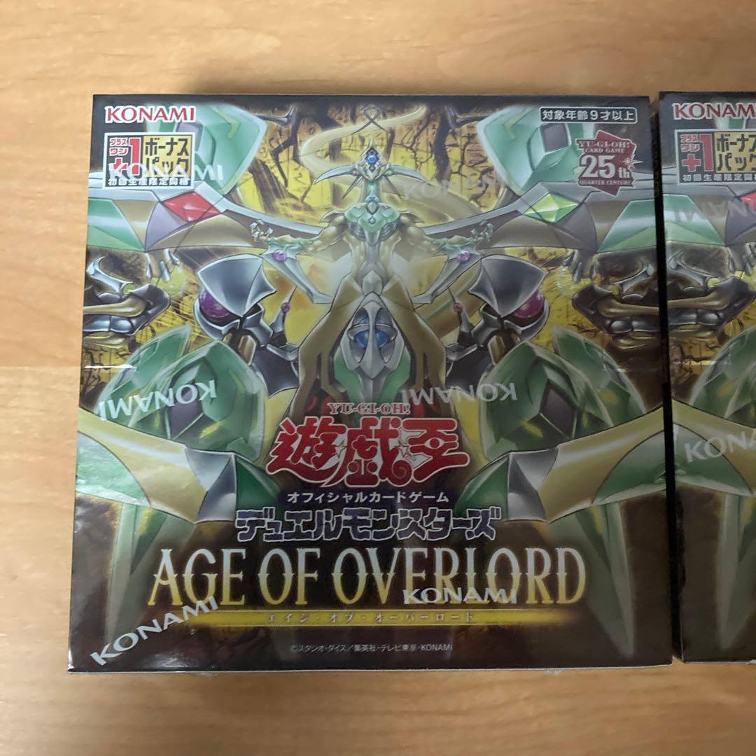 AGE OF OVERLORD 未開封　シュリンク付き　2BOX