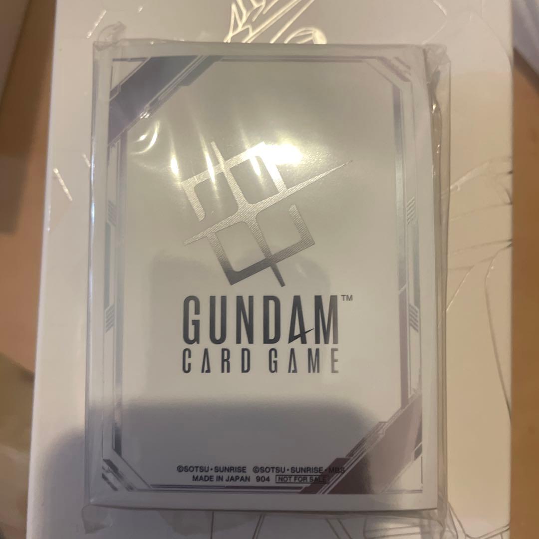 ガンダムカードゲーム　gcg β版体験会プロモーションスリーブ　未開封　70枚 プロモーションオフィシャルカードスリーブ 【ガンダムカードゲーム