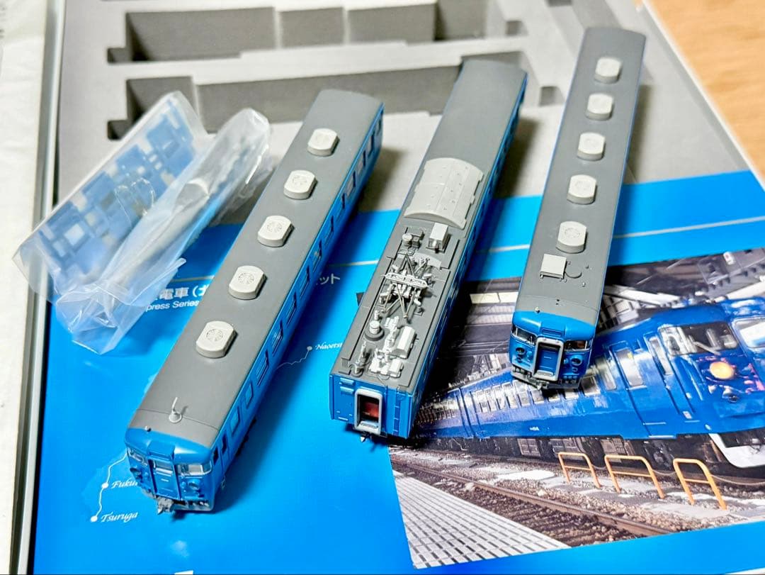 JR 475系電車（北陸本線・青色）セット