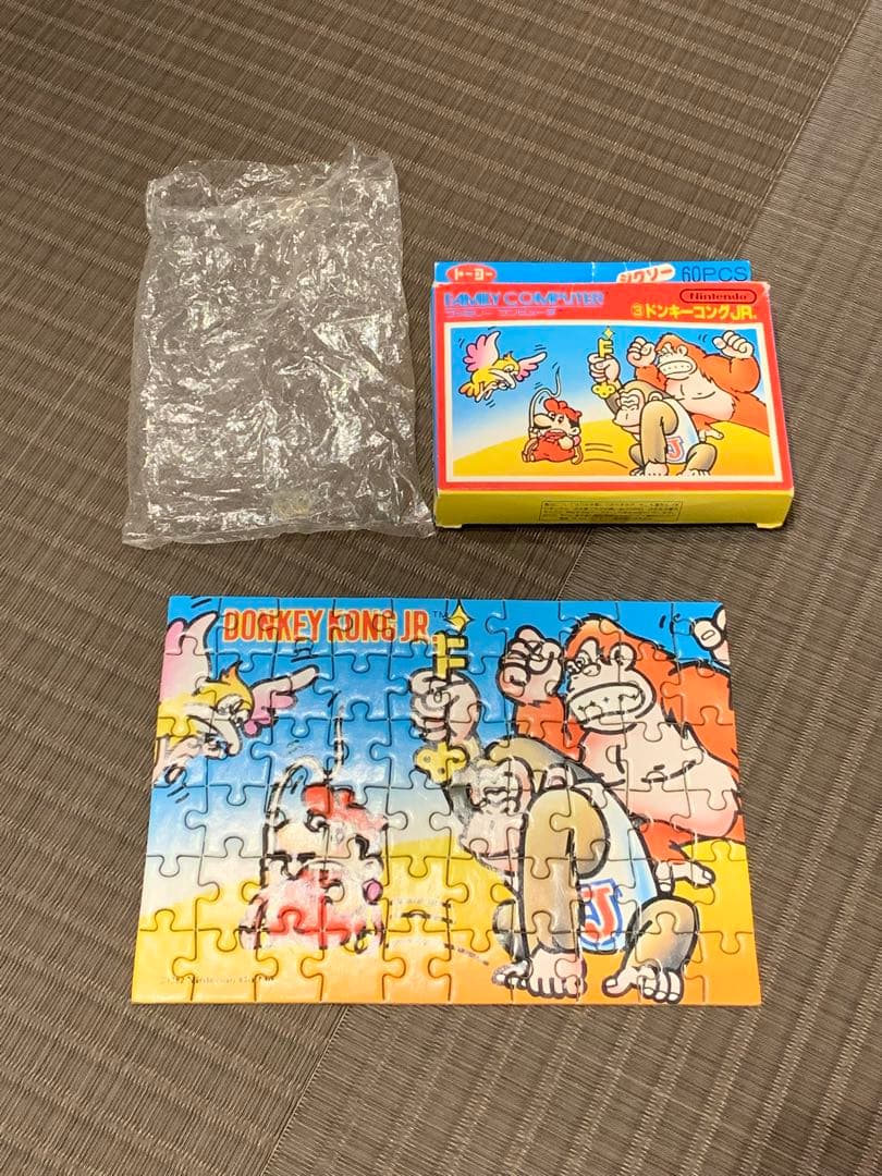 レトロ　ファミコン　トーヨー　ポケットパズル　ジグソーパズル