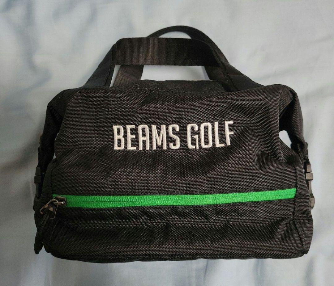 ★かなり綺麗なビームスゴルフ、カートバック BEAMS GOLF NSG-NYLON OX カートバッグ(ラウンドバッグ)|BEAMS GOLF