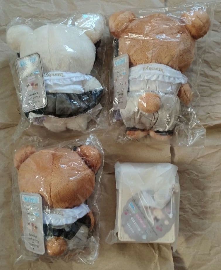 リラックマ　コリラックマ＆チャイロイコグマぬいぐるみセット