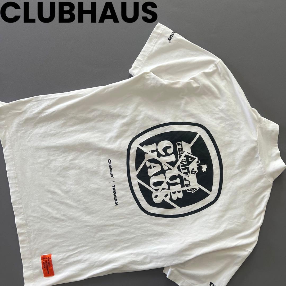 CLUBHAUS クラブハウス　タングラム　モックネック　半袖シャツ　メンズ　L tシャツ CLUBHAUS / Dynamic Range (クラブハウス) Warm UP モック