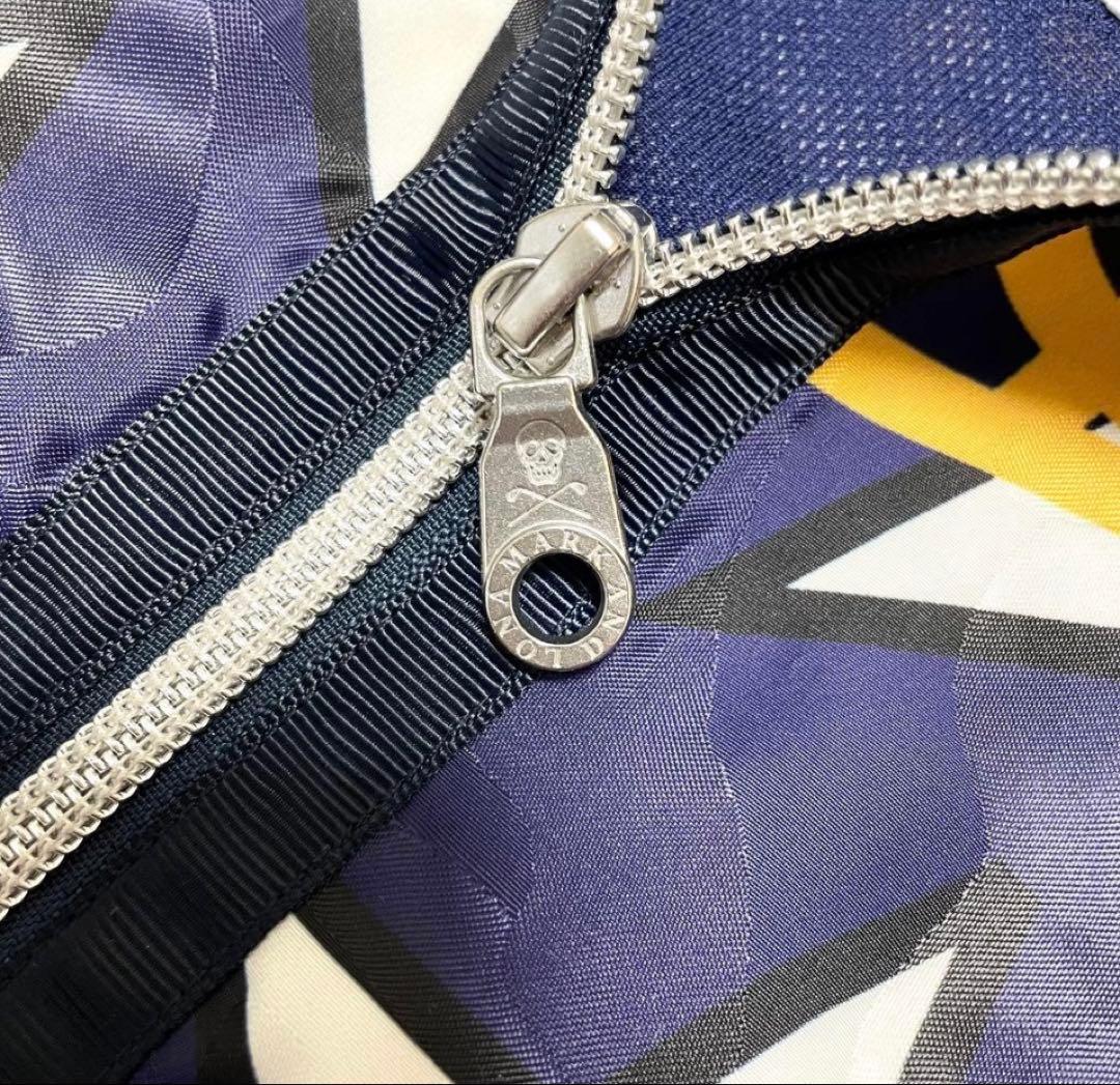 極美品 キムタク着用 マークアンドロナ ナイロンジャケット 星柄 迷彩