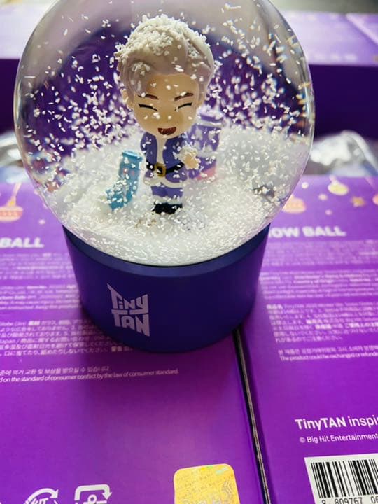 BTS　TinyTAN　スノーボール　POPUP公式 全員