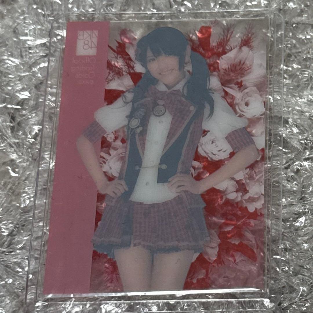 AKB48 渡辺麻友 オフィシャル トレーディング カード クリアカード