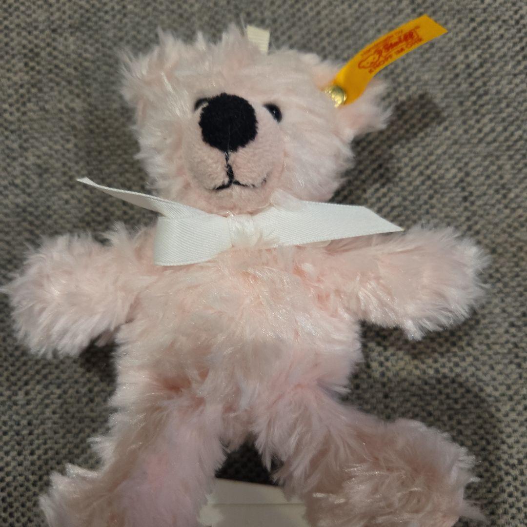 Steiff ピンク ぬいぐるみ 約10cm - メルカリ
