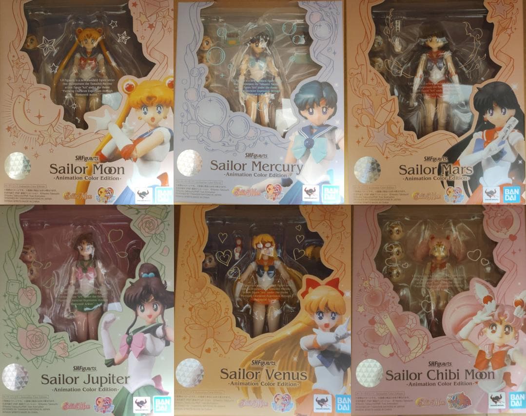 S.H.Figuarts セーラームーン 11体セット アニメカラー