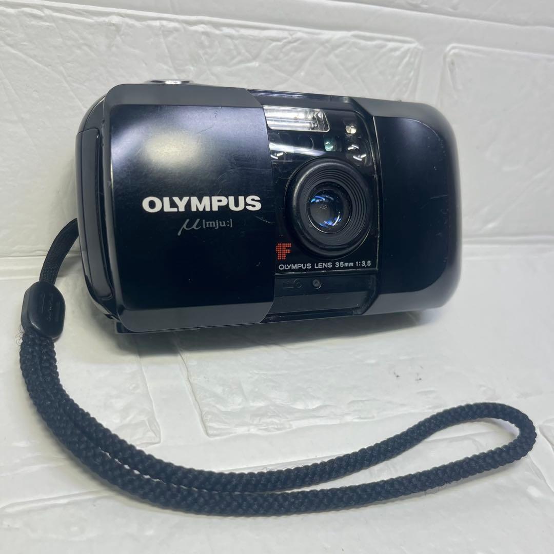 OLYMPUS μ mju 35mm 1:3.5 フィルムカメラ 初代 - メルカリ