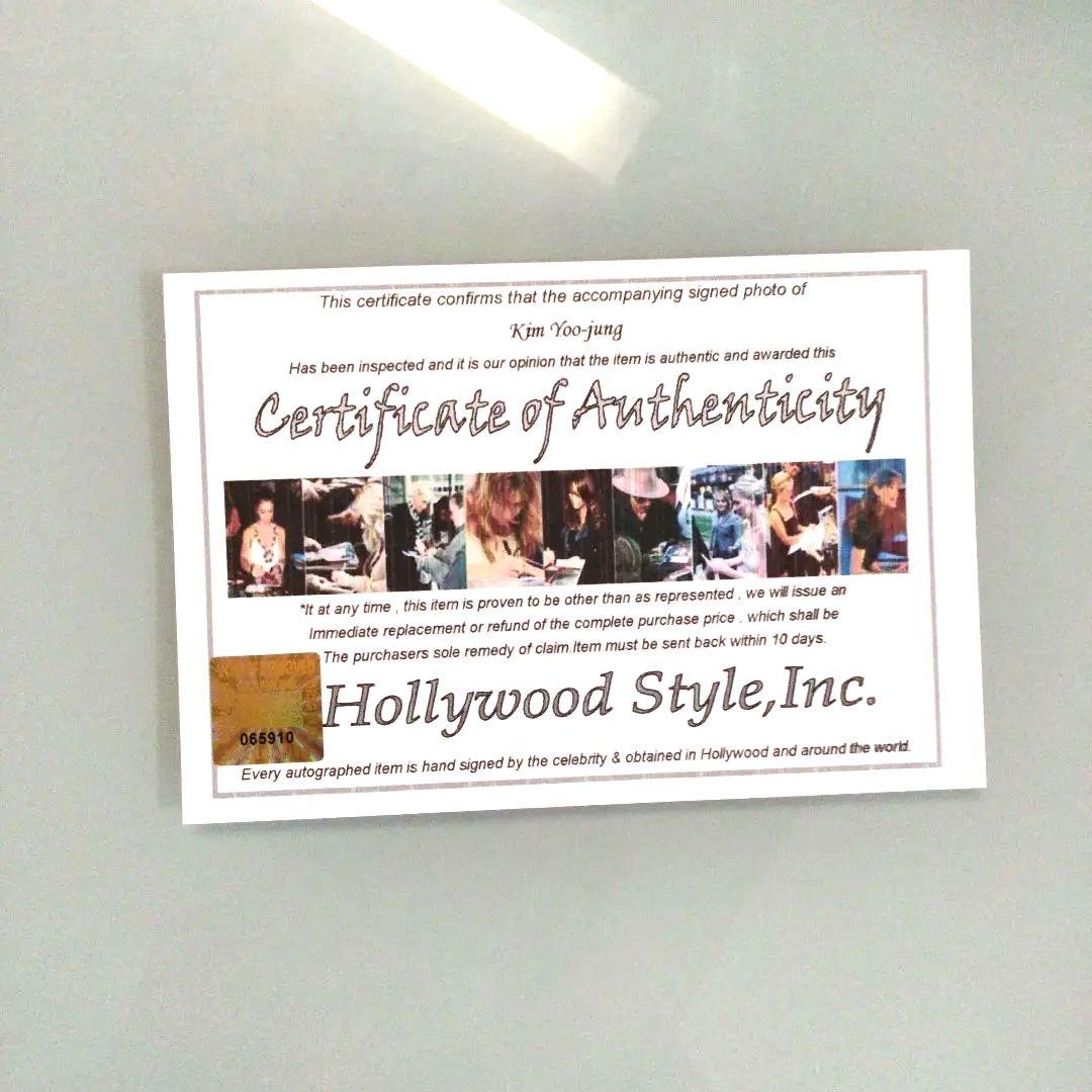 キム・ユジョン直筆サイン入り2Lサイズ写真… - メルカリ