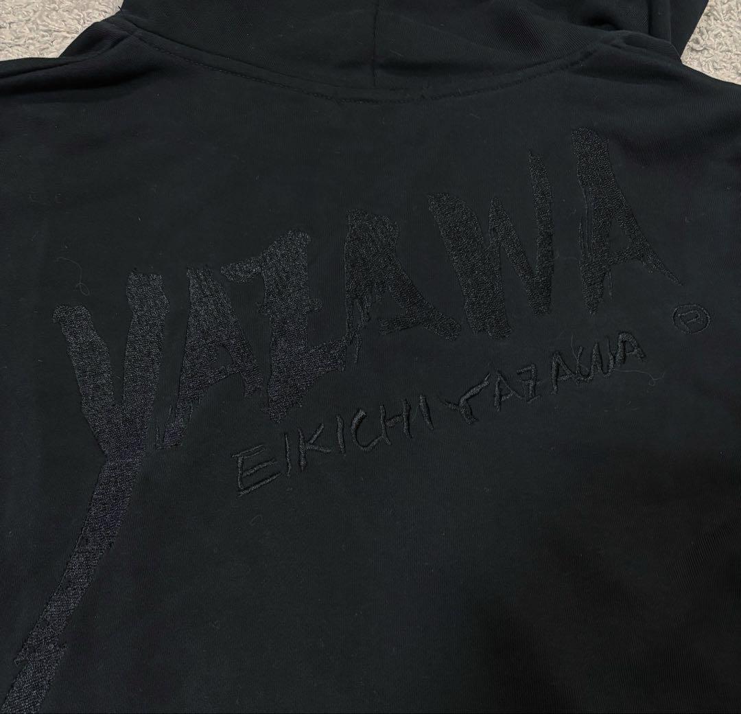 矢沢永吉　フデロゴ　刺繍　パーカー スウェット　L