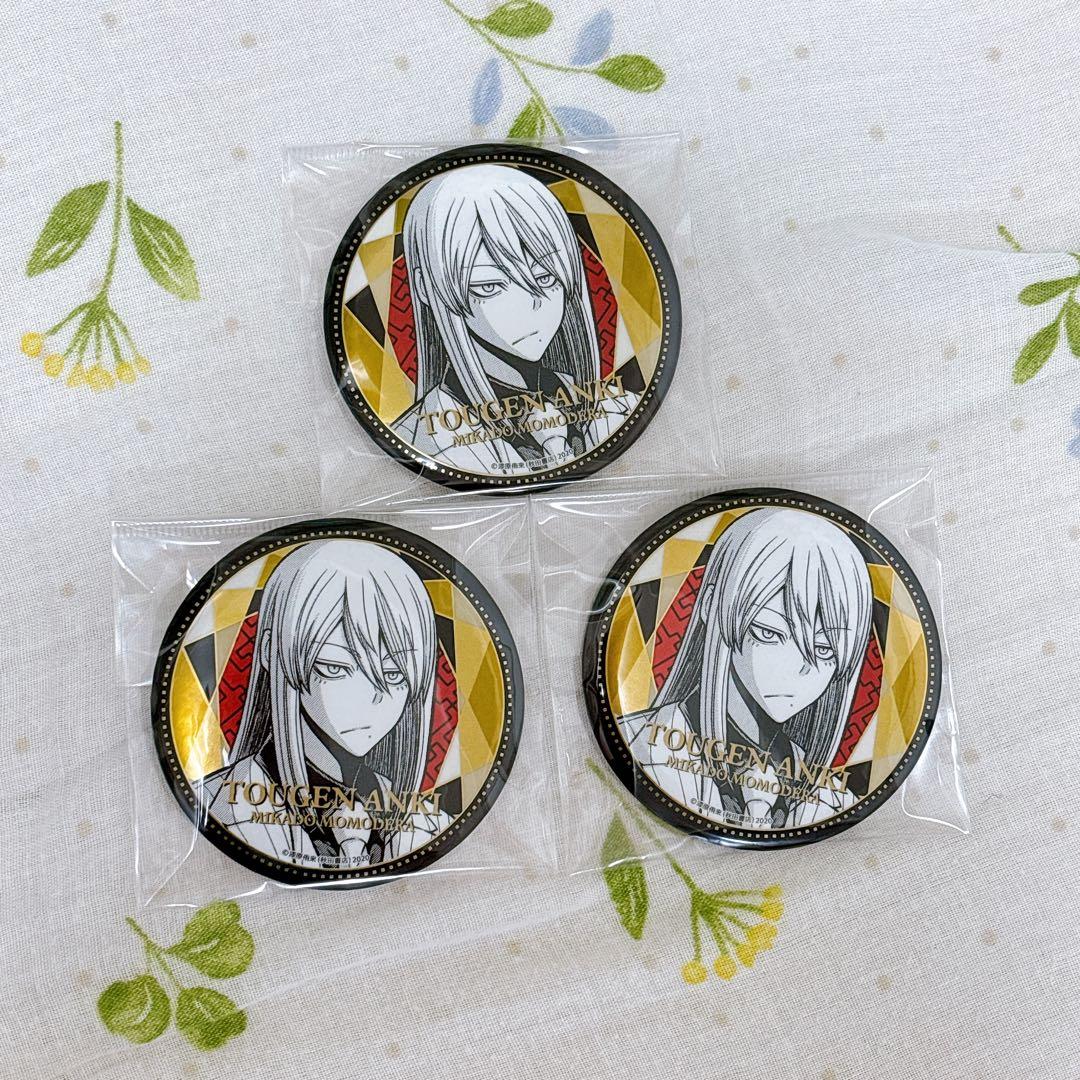 桃源暗鬼 渋谷TSUTAYA メタリック缶バッジ 3個セット 桃寺神門 - メルカリ