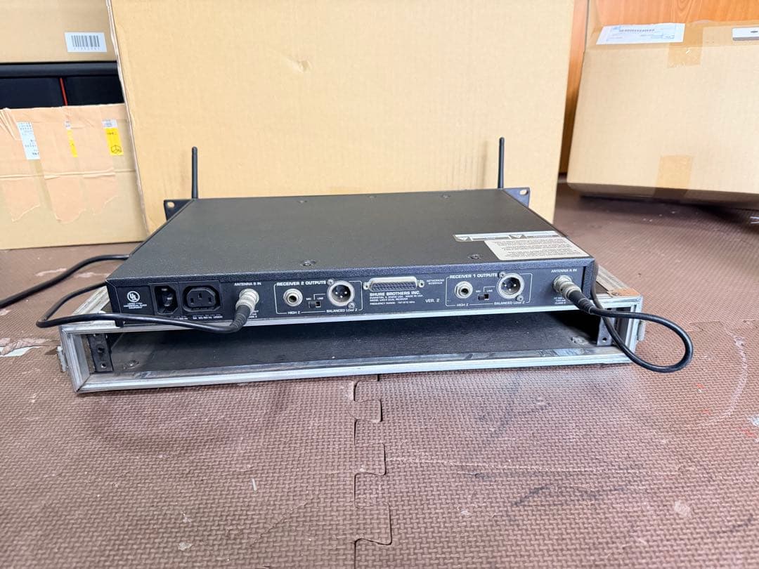 Shure u4d/sm58 マイク、動作確認済み、良い品。USA製。 - メルカリ