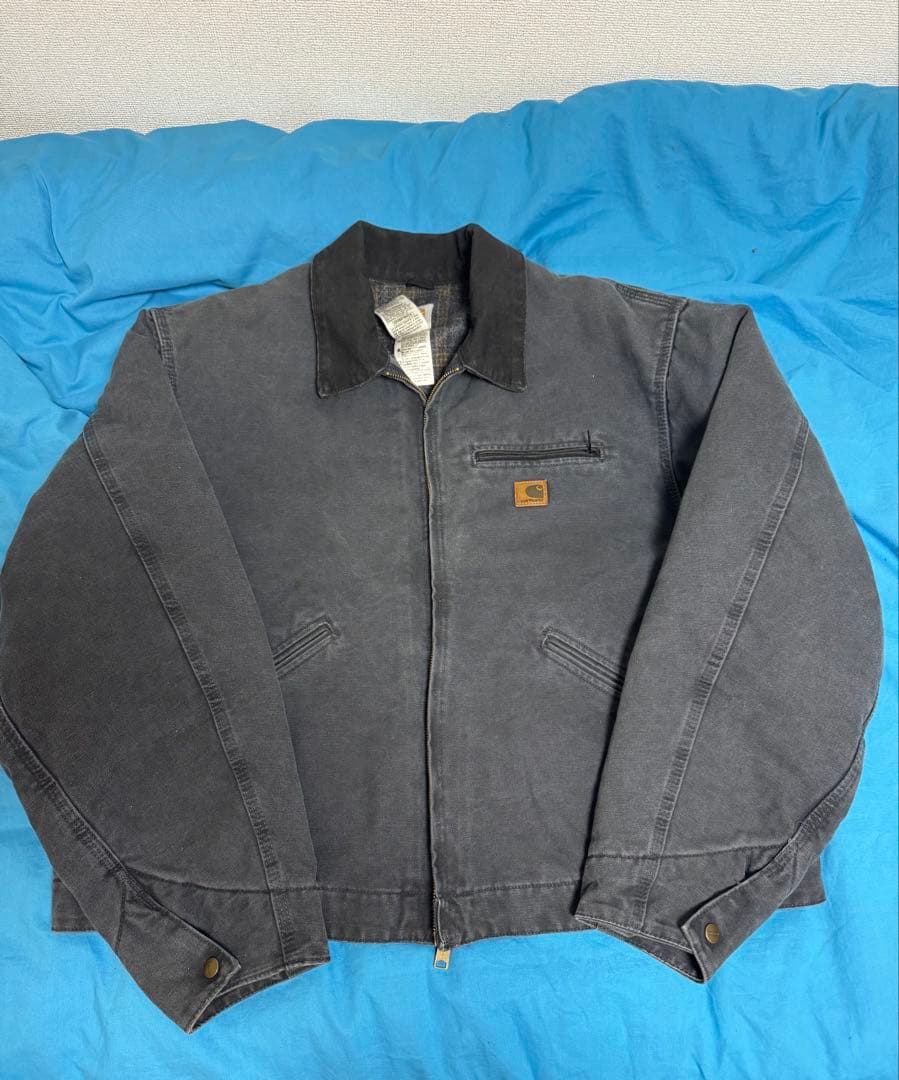 Carhartt デトロイト ジャケット ptl 希少 L Carhartt デトロイトジャケット PTL ペトロール - メルカリ
