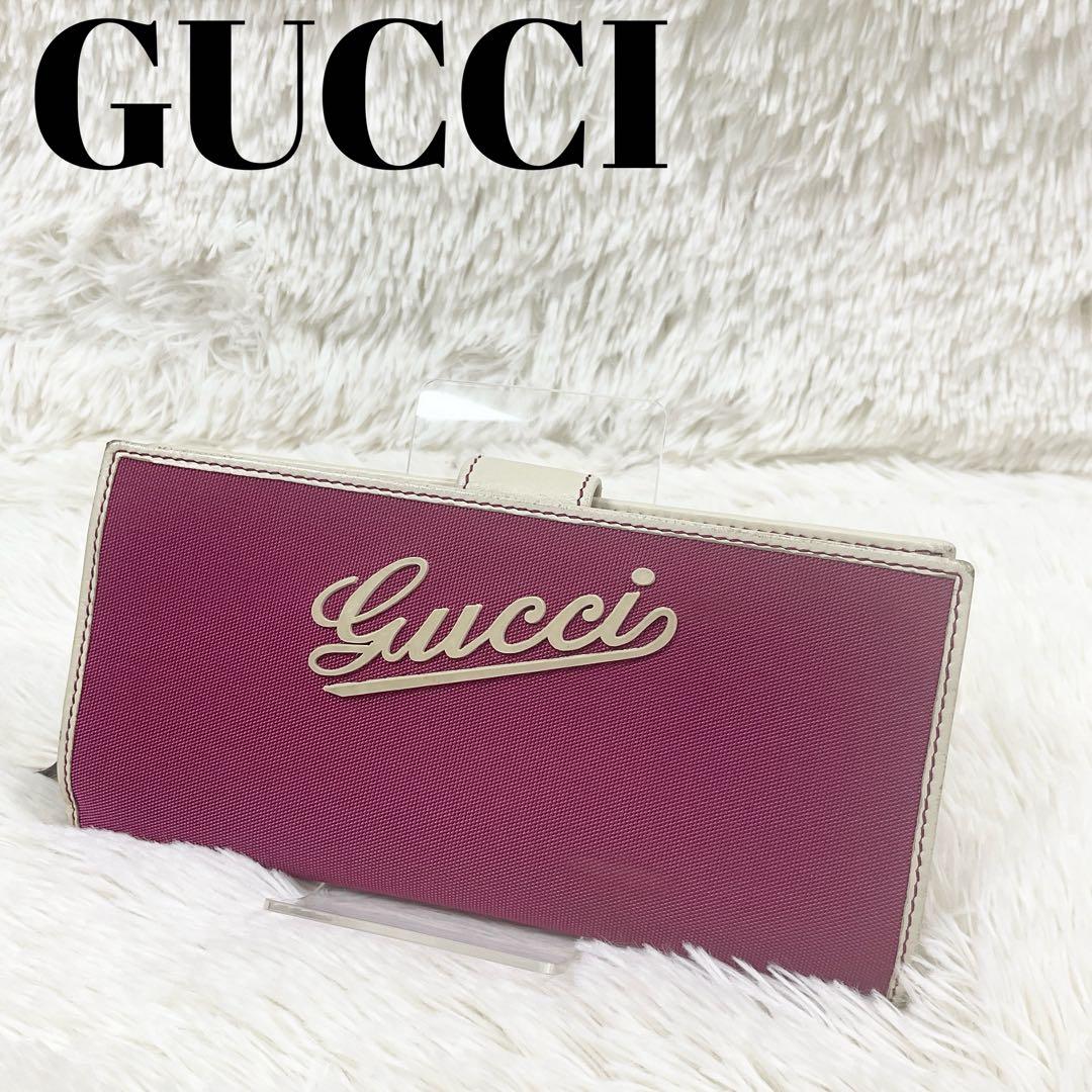 【貴重】GUCCI クルーズライン長財布 グッチ GUCCI GG JUMBO ラウンド長財布 739484 AABY0【FITHOUSE ONLINE