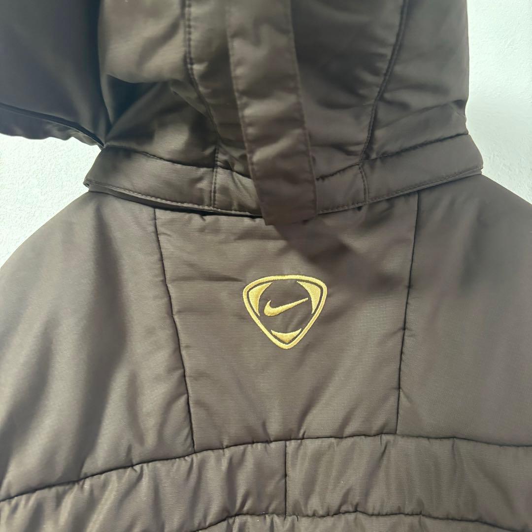00's✨NIKE ナイキ FCバルセロナ ダウンジャケット ブラウン L - メルカリ