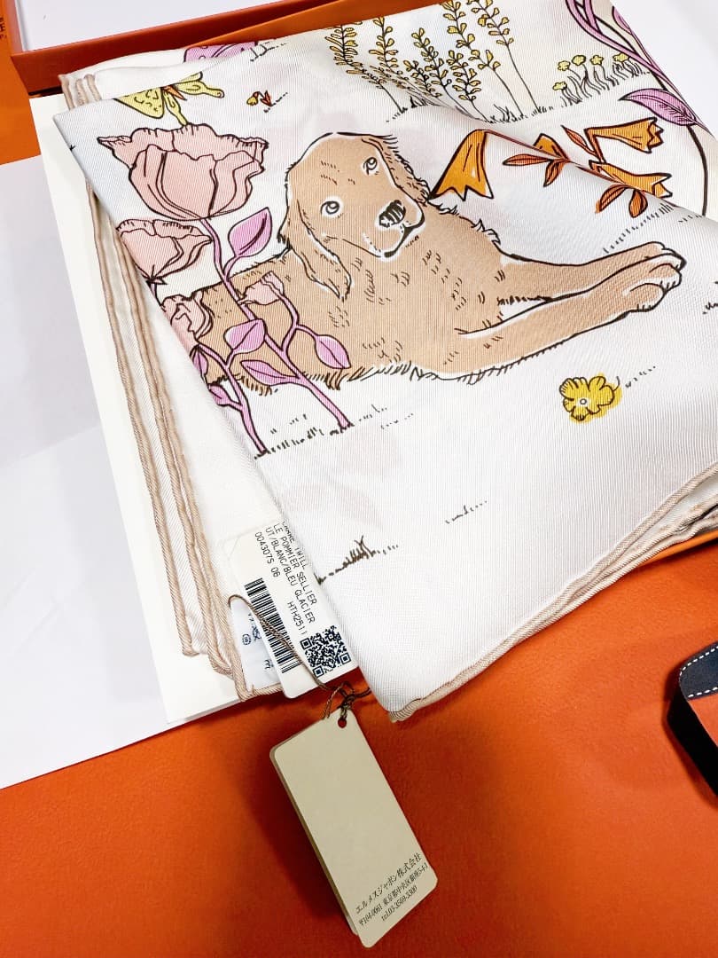 新作　HERMES エルメス　カレ 90 《ル・ポミエ・セリエ》