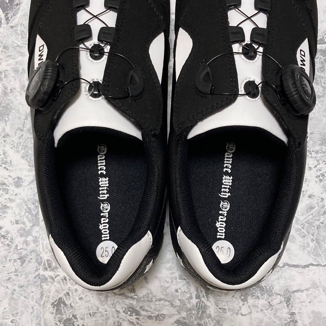 極美品】ダンスウィズドラゴン スパイクレスシューズ BOA ダイヤル 25