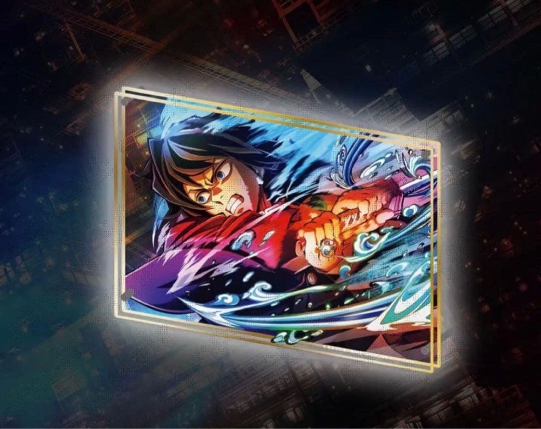 鬼滅の刃　第三弾キービジュアル　 A賞ビッグレイヤードアクリルパネル 冨岡義勇 劇場版 鬼滅の刃 ufotable 無限城編 第三弾 キービジュアル webshop