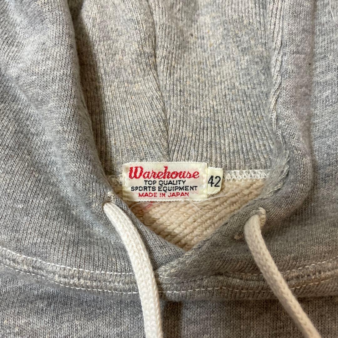 ウエアハウス LOT405スエットパーカー 杢グレー サイズ42 - メルカリ