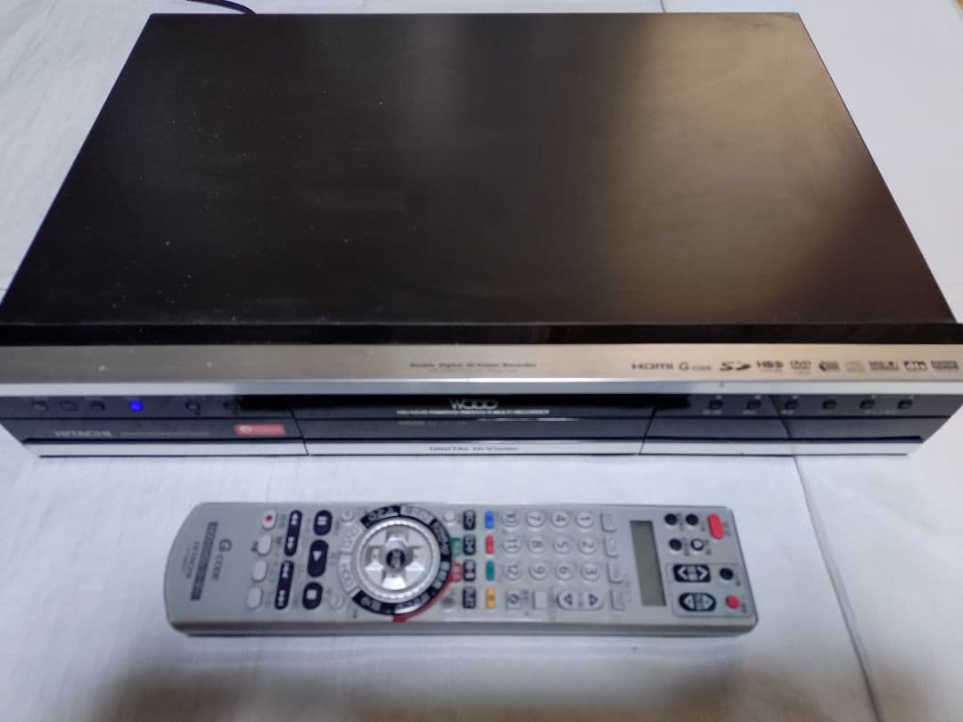 HITACHI HDD/DVDレコーダー DV-DH250W - メルカリ