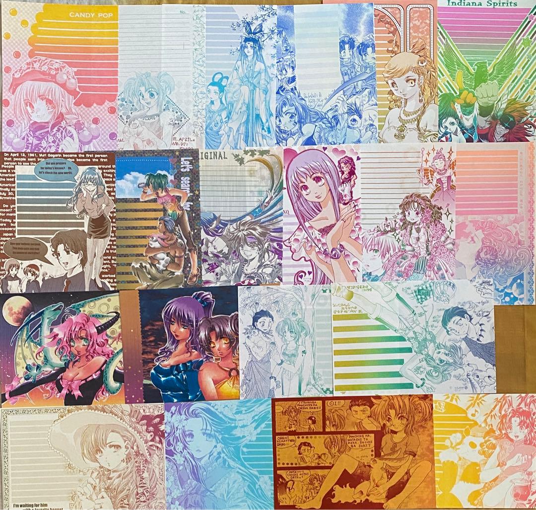 かいとうX様 同人便箋セット② 約115種 - メルカリ